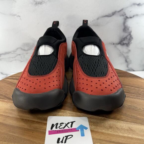 Men’s size 10.5-OAKLEY BRAIN DEAD FACTORY TEAM FLESH SANDAL BRAND NEW LAVA RED - Picture 2 of 9